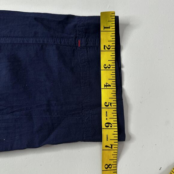 Xirena Pants Womens Small Navy Blue Drawstring Lightweight Made USA Casual - Picture 12 of 13